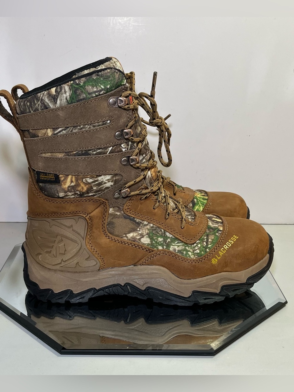Women’s Lacrosse Windrose 600G Waterproof Insulated Camo Boots Size 8